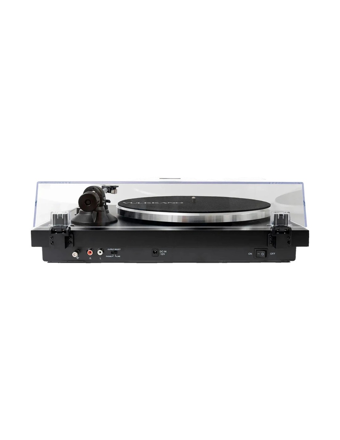 Vulkkano TD10 tracción por correa 33/45 rpm Bluetooth preamplificador 