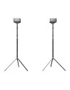 Soporte de altavoz Ultimea Steady 300 Par de pie ajustable 62-93 cm