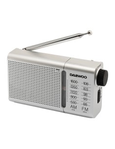 Daewoo DW1037 AM/FM 2 pilas AA Radio portátil en Logroño