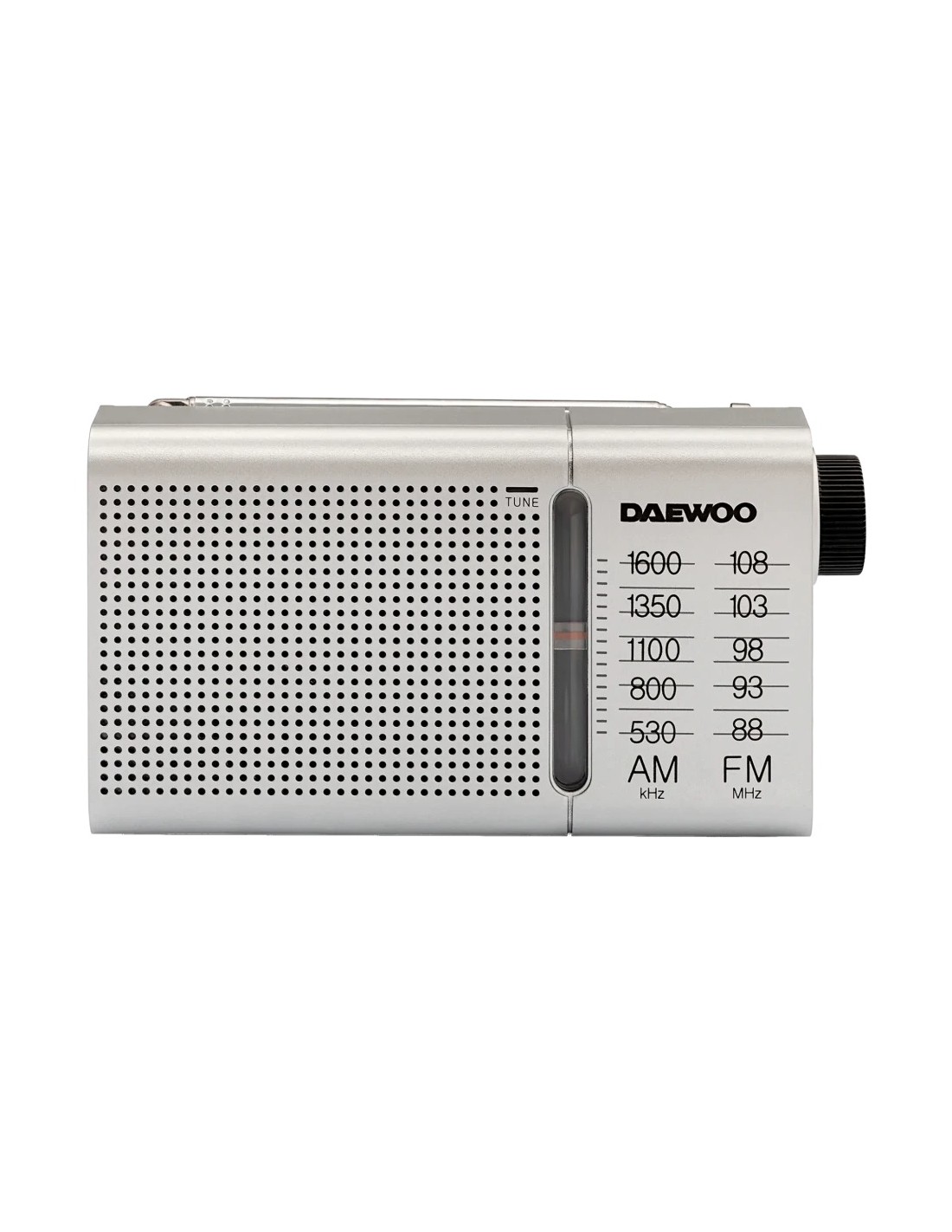 Daewoo DW1037 AM/FM 2 pilas AA Radio portátil en Logroño