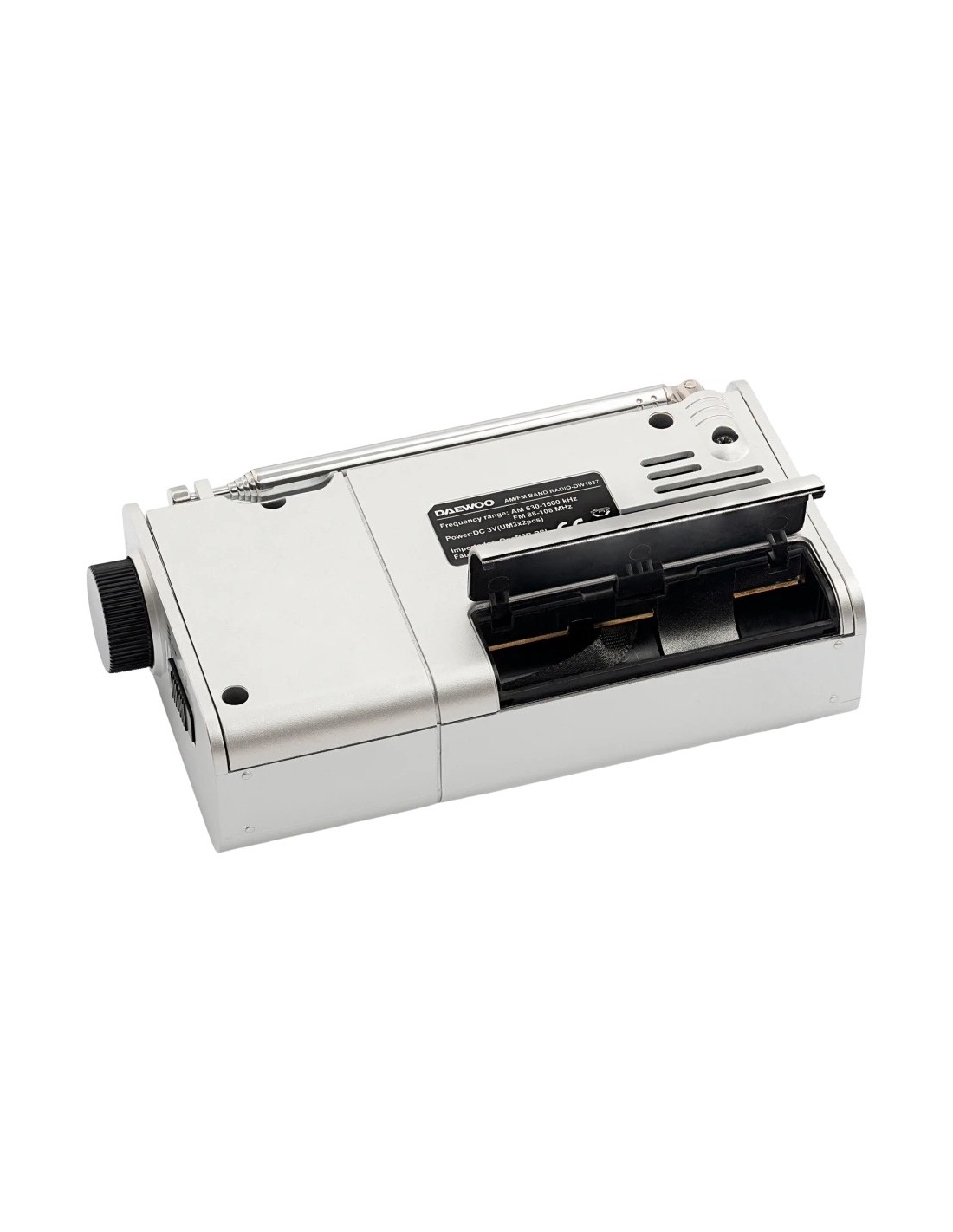 Daewoo DW1037 AM/FM 2 pilas AA Radio portátil en Logroño