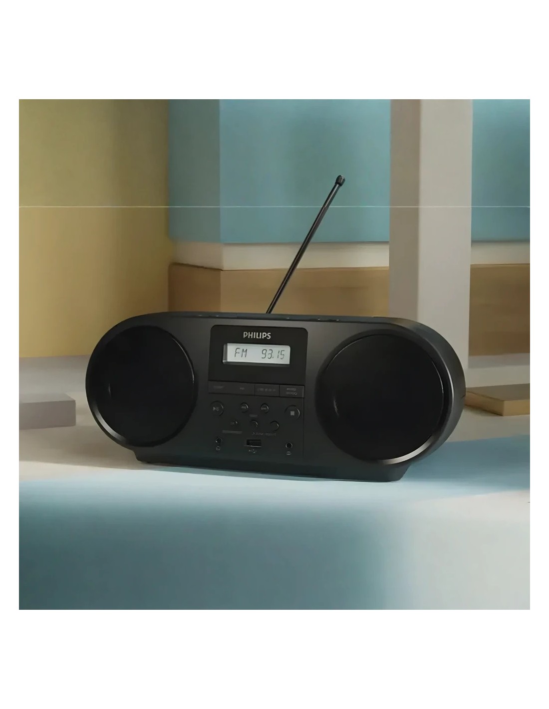 Philips TAZ6000/10 DAB, DAB+, FM Bluetooth Reproductor de CD portátil