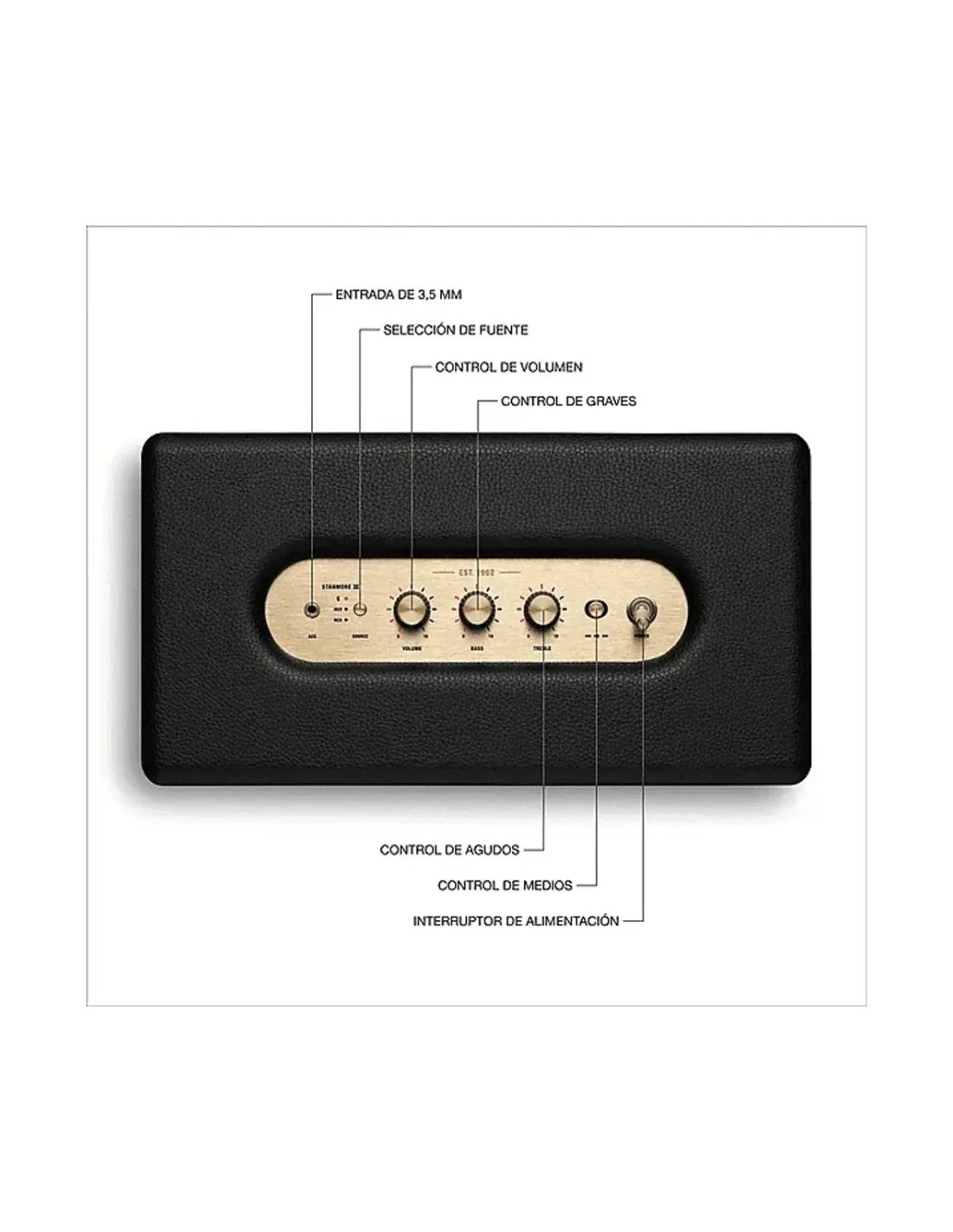 Altavoz Bluetooth Marshall Stanmore IV en Logroño