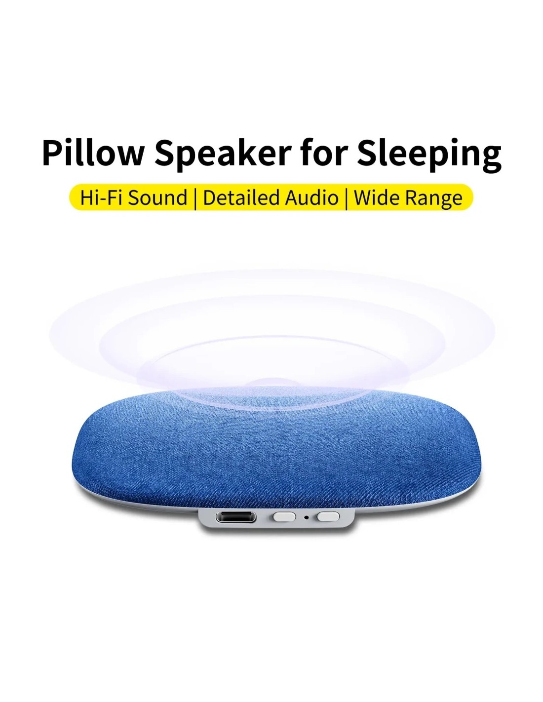 Altavoz Bluetooth de almohada para dormir en Logroño