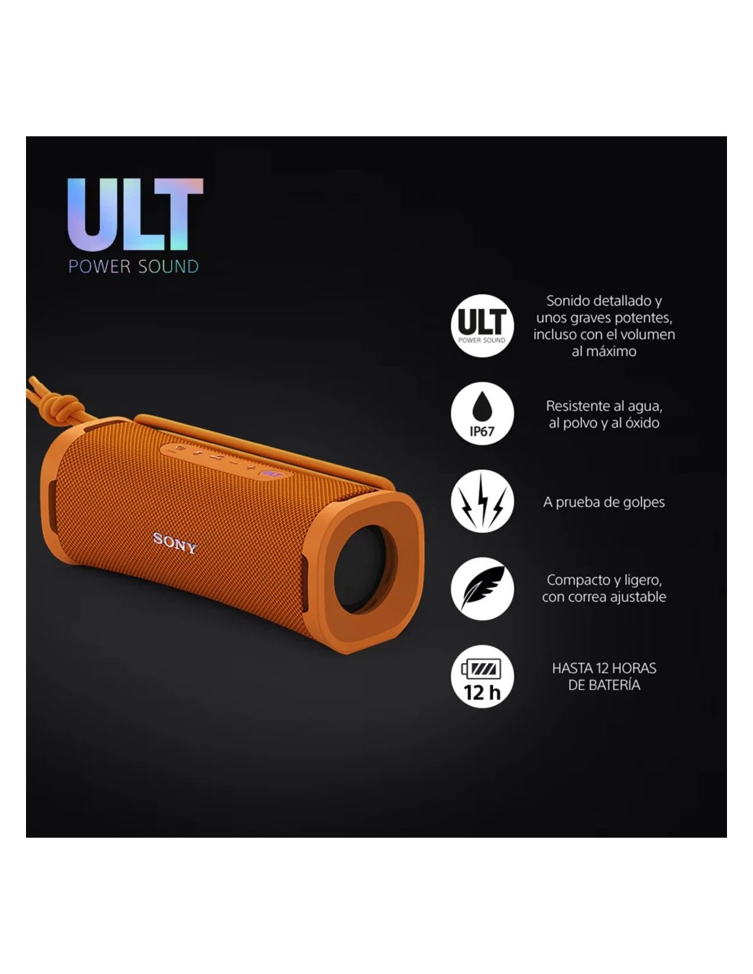 Altavoz Bluetooth Sony ULT Field 7 en Logroño