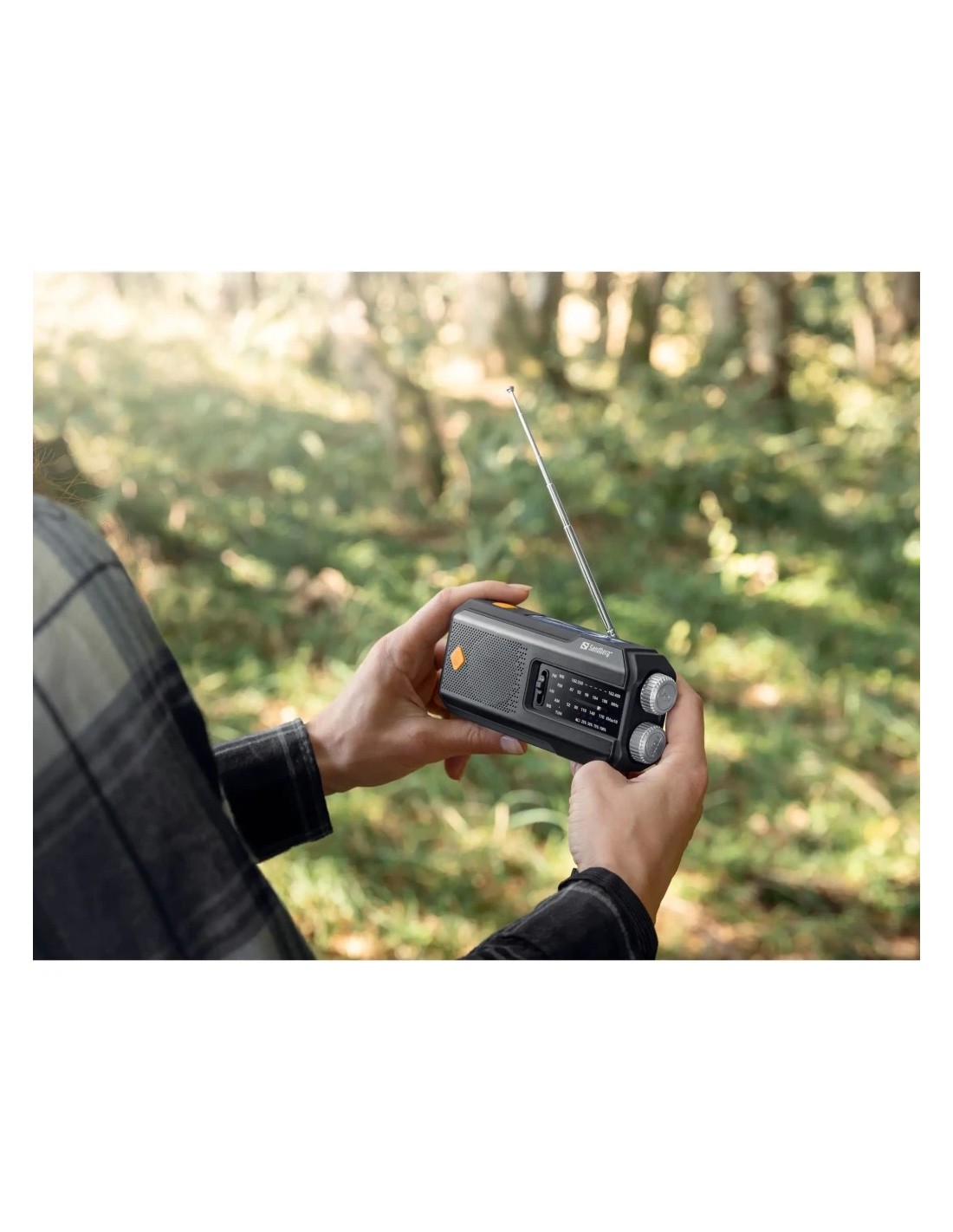 Sandberg Survivor FM/AM Batería Radio recargable en Logroño