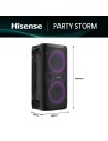 Hisense Party Storm radio FM en Logroño
