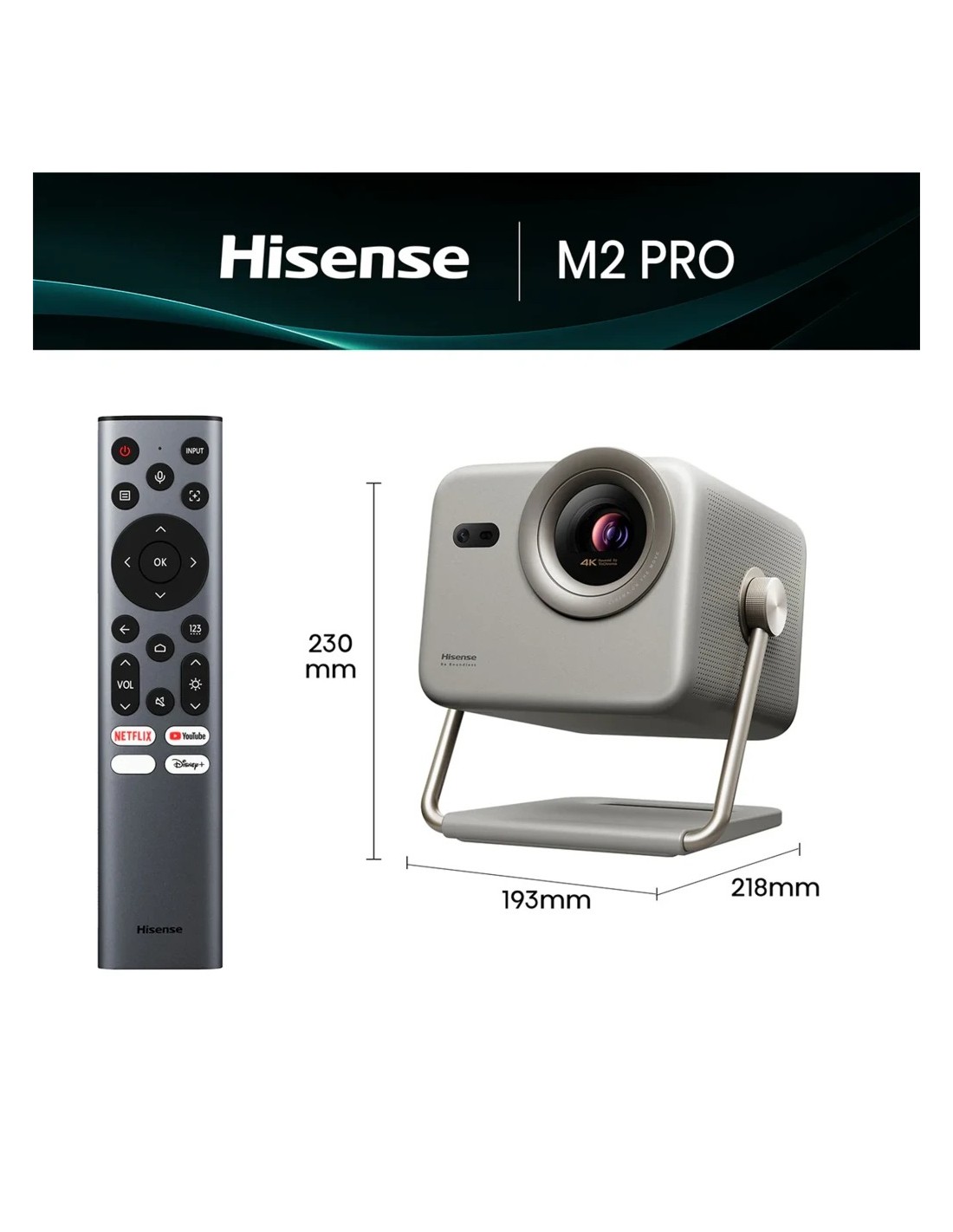 Proyector Hisense M2 Pro en Logroño