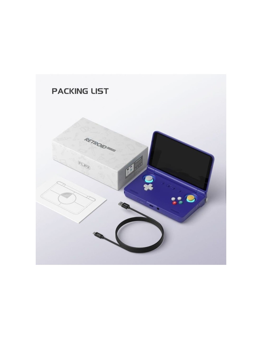 Consola portátil Retroid Pocket Flip 2 8GB/128GB en Logroño