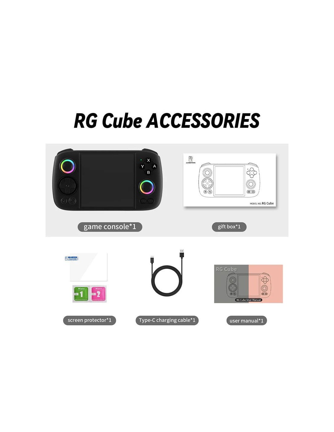 Consola portátil Anbernic RG Cube 8GB/128GB en Logroño