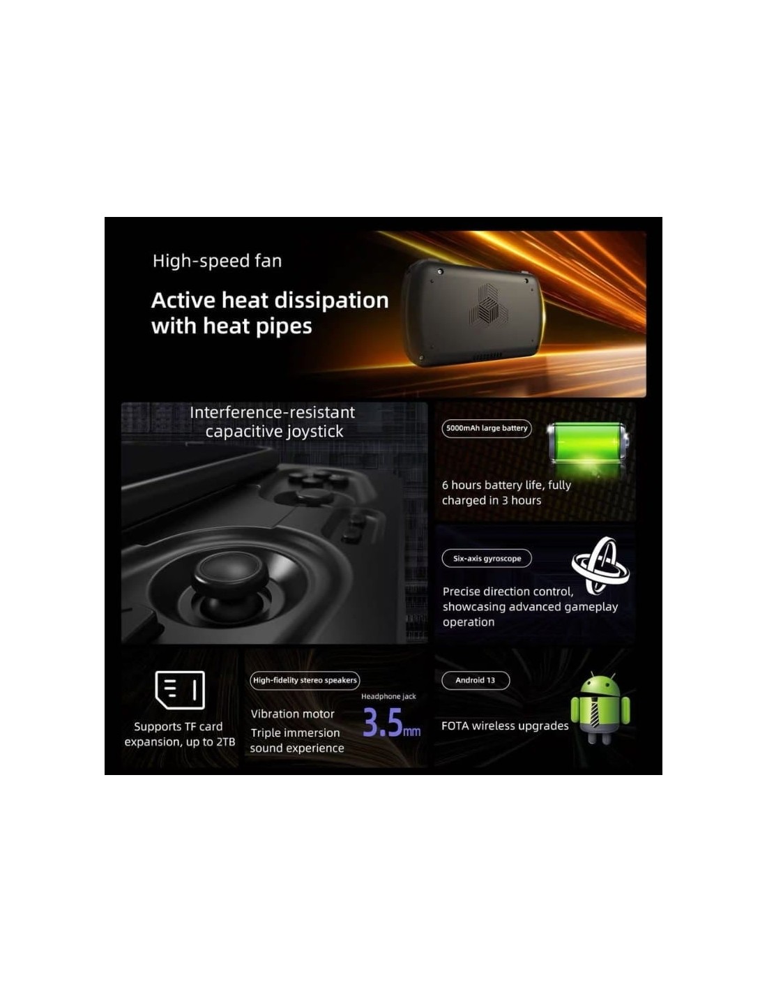 Consola portátil Anbernic RG Slide 8GB/128GB en Logroño