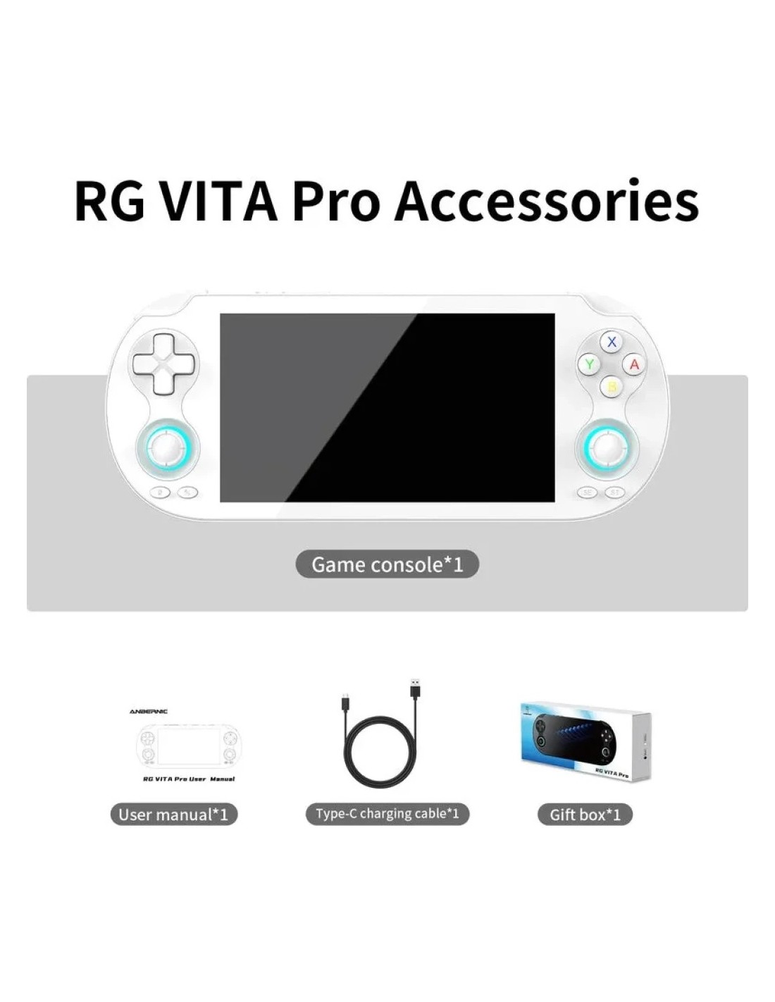 Consola portátil Anbernic RG Vita Pro 4GB/64GB en Logroño