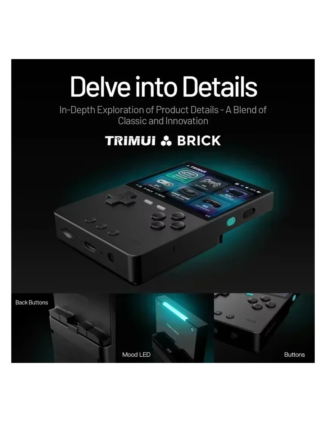 Consola portátil Trimui Brick en Logroño