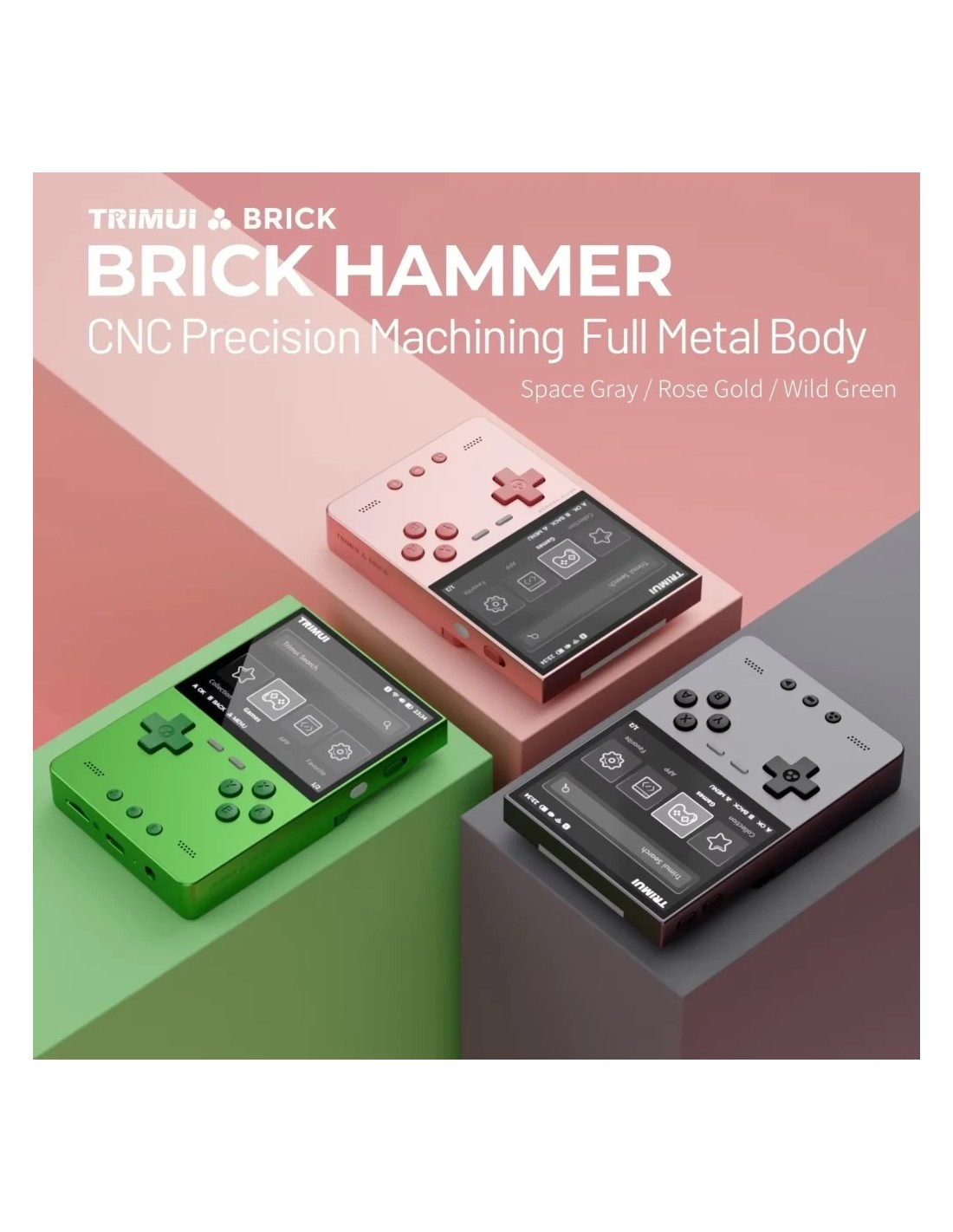 Consola portátil Trimui Brick Hammer en Logroño