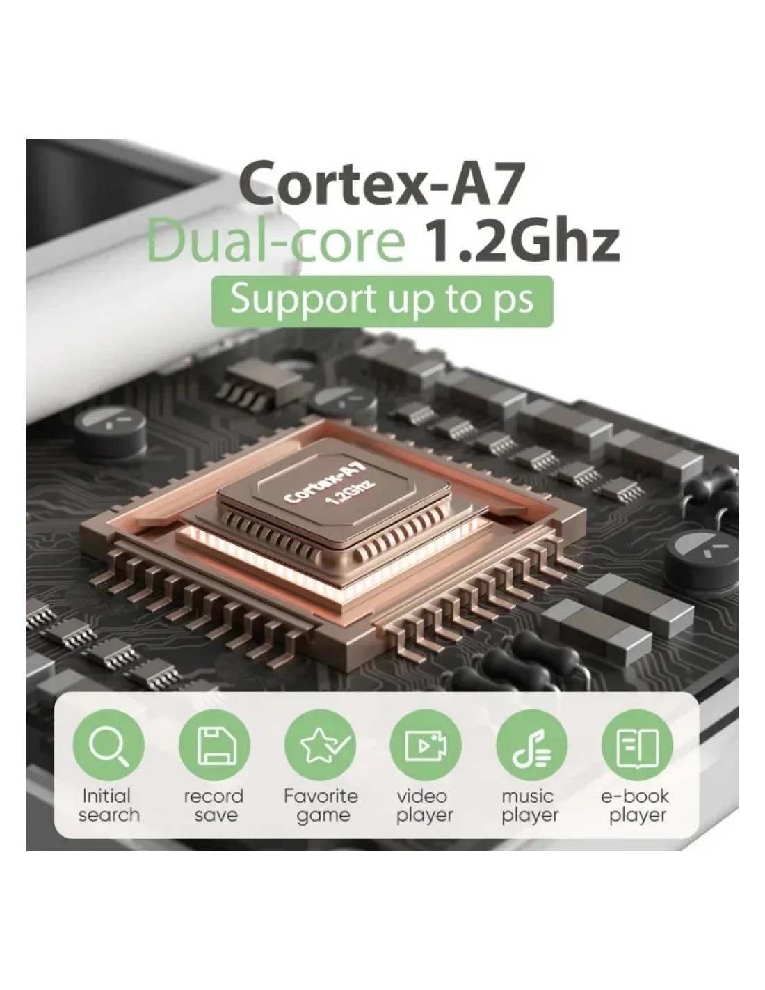 Consola portátil Miyoo Mini Flip 64GB en Logroño