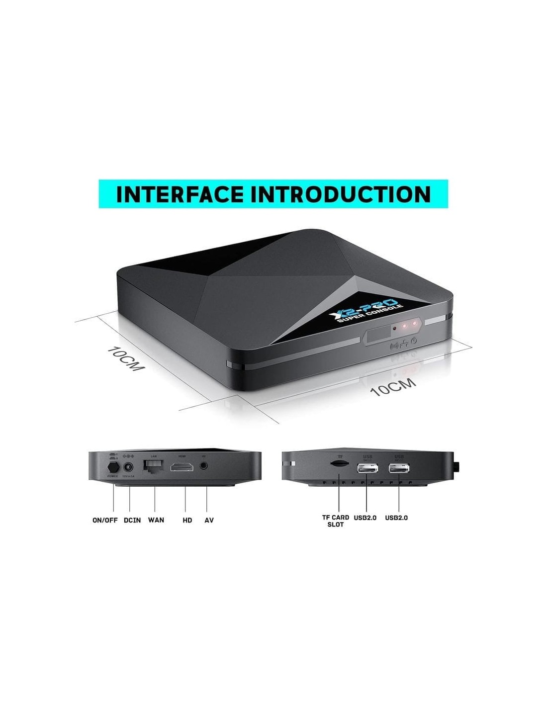 Consola retro Super Console X2 Pro en Logroño