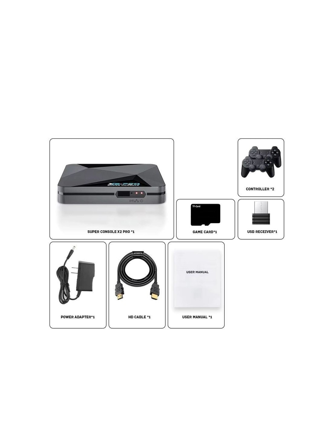 Consola retro Super Console X2 Pro en Logroño