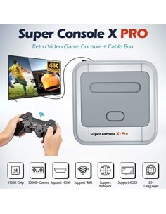 Consola retro Super Console X Pro Tarjeta 64GB en Logroño 2