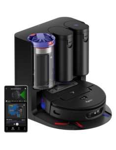 Robot Aspirador Dyson Spot+Scrub AI Friegasuelos control por WiFi Negr