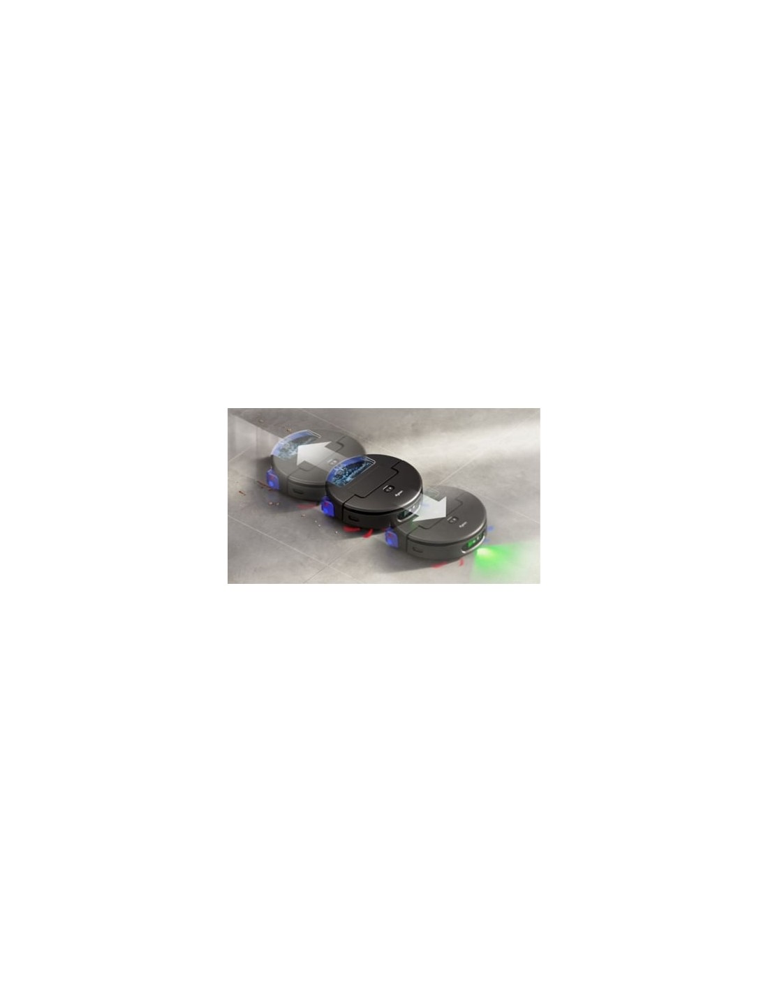 Robot Aspirador Dyson Spot+Scrub AI Friegasuelos control por WiFi Negr