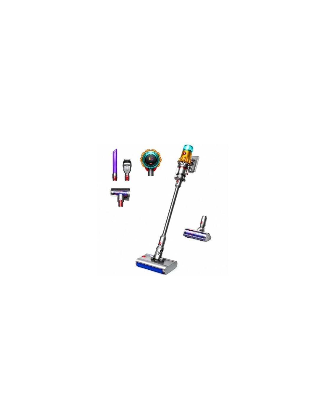 Aspirador Escoba con batería Dyson V12s Detect Slim Submarine 140W Aut