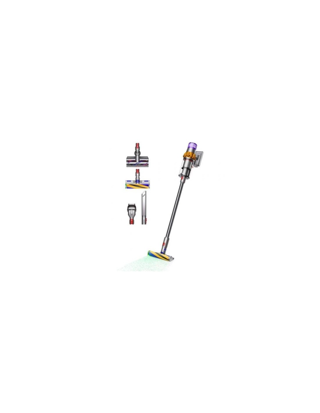 Aspirador Escoba con batería Dyson V15 Detect Absolute 230W Autonomía 