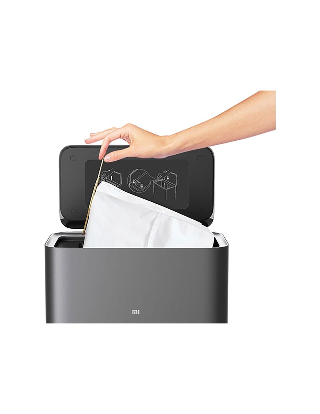 Estación de auto-vaciado Compatible sólo con la Xiaomi Mi Robot Vacuum