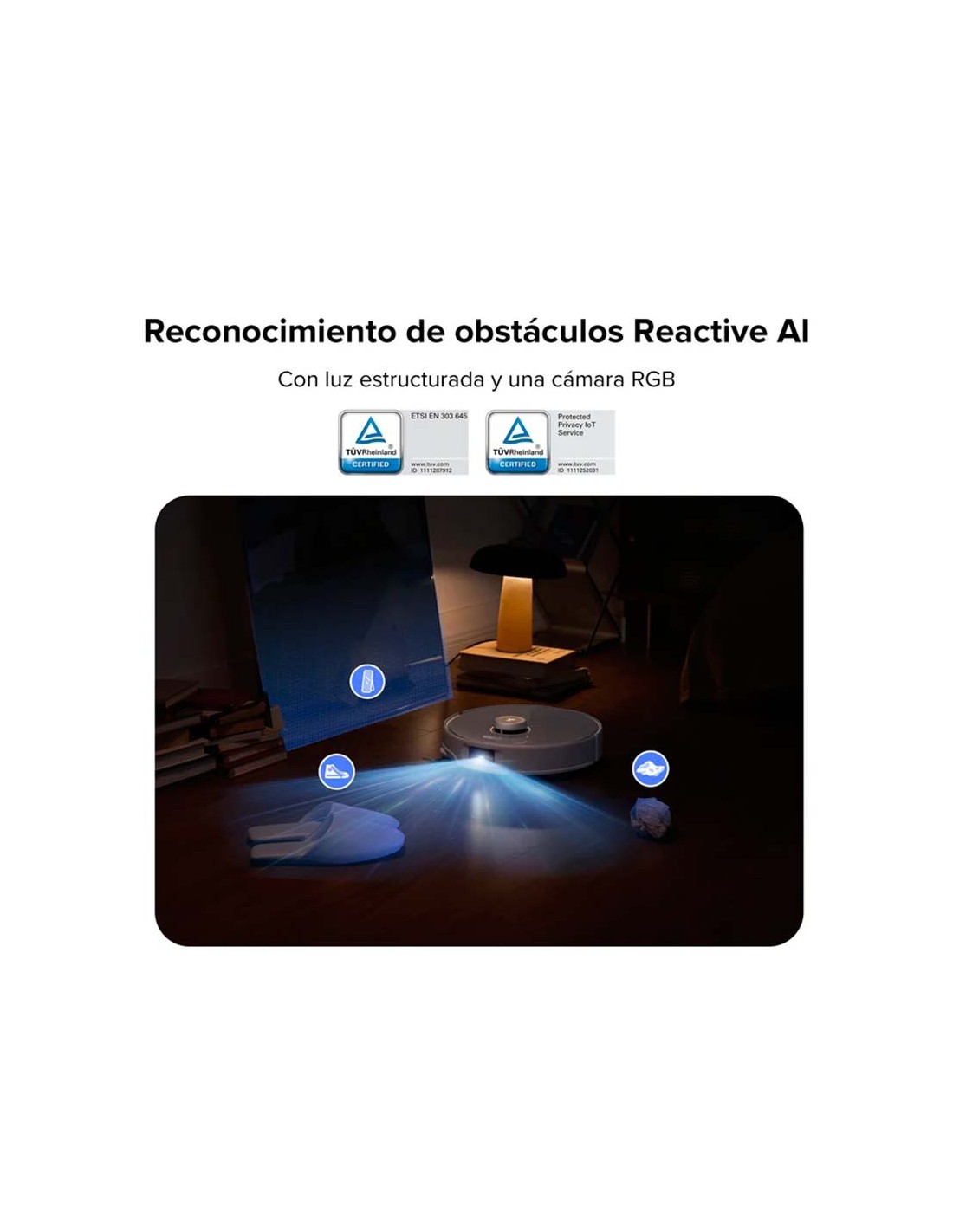 Robot aspirador Roborock Qrevo Curv en Logroño