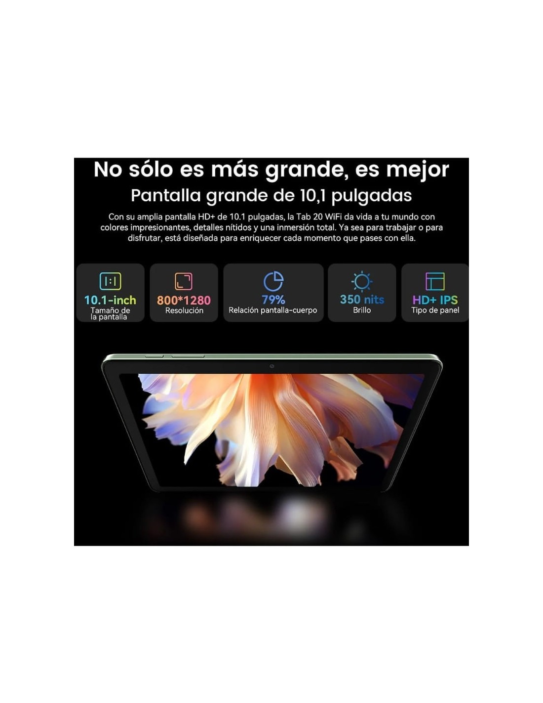 Blackview Tab 20 en Logroño