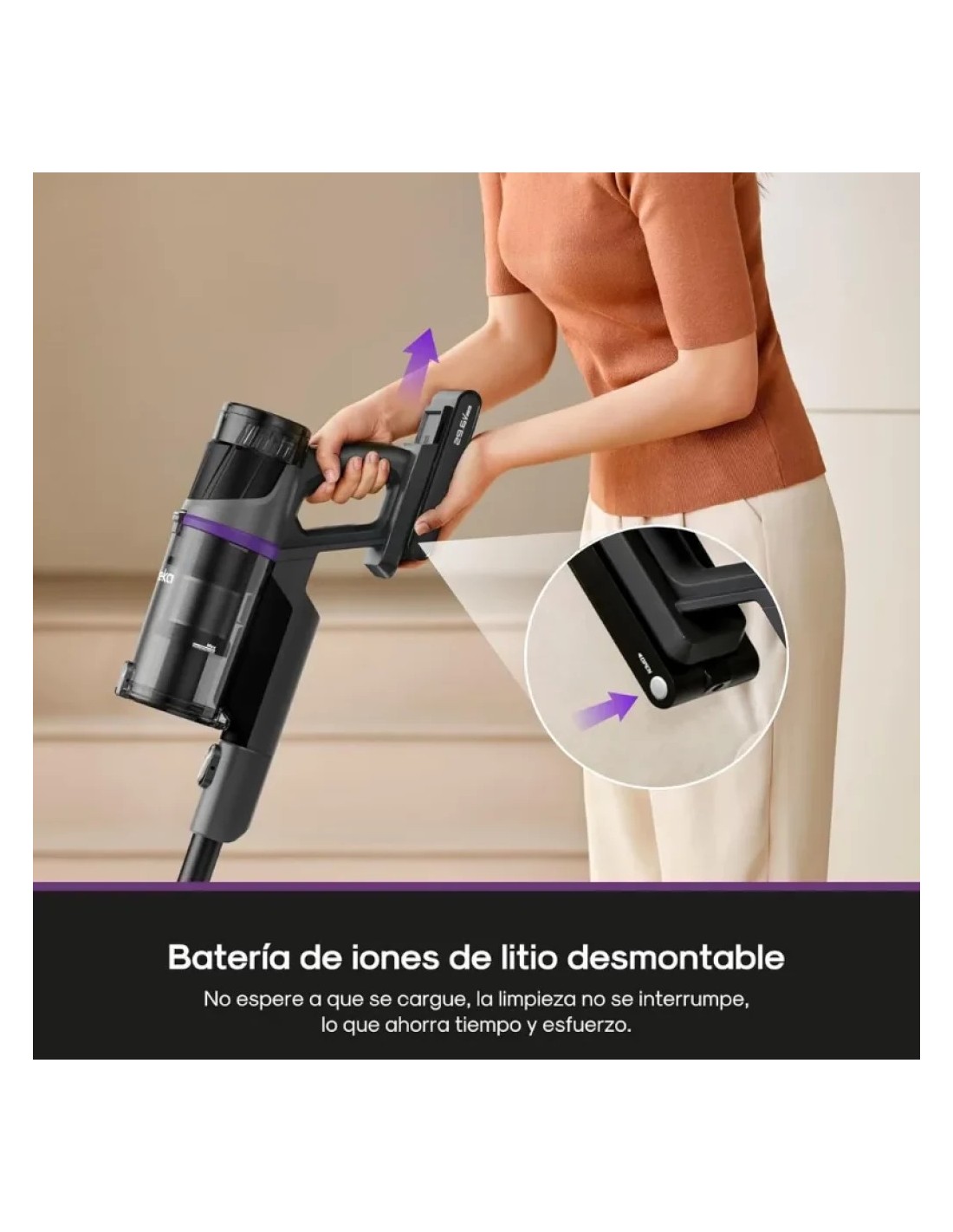 Aspirador escoba Eureka NEC520 en Logroño