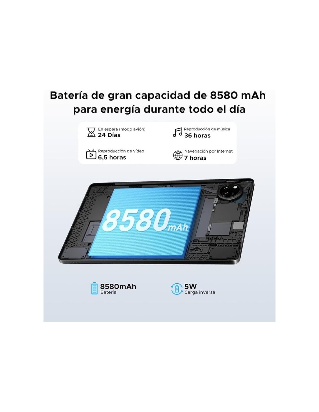 Doogee Tab A9+ en Logroño