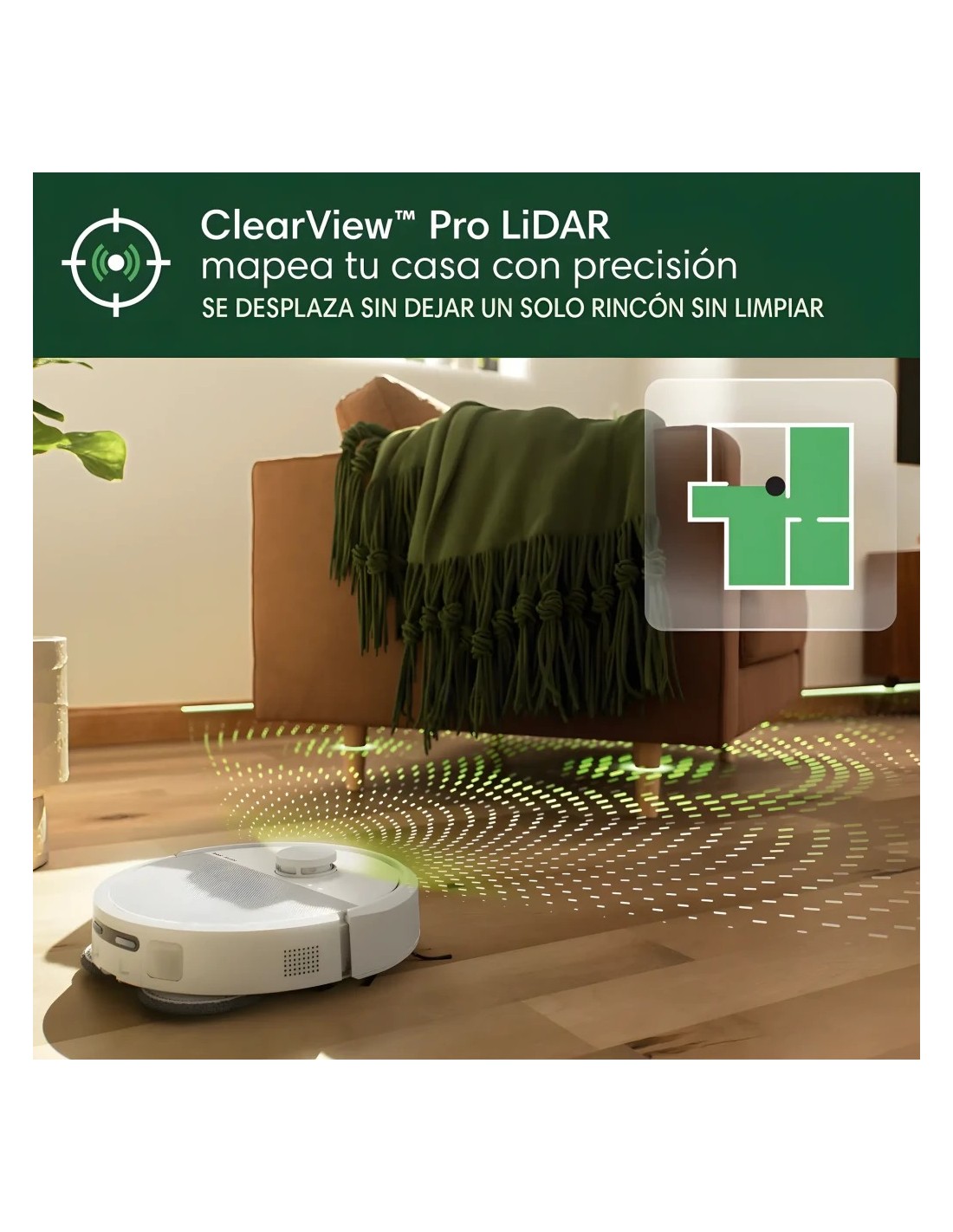 Robot aspirador iRobot Roomba Combo Plus 505 en Logroño