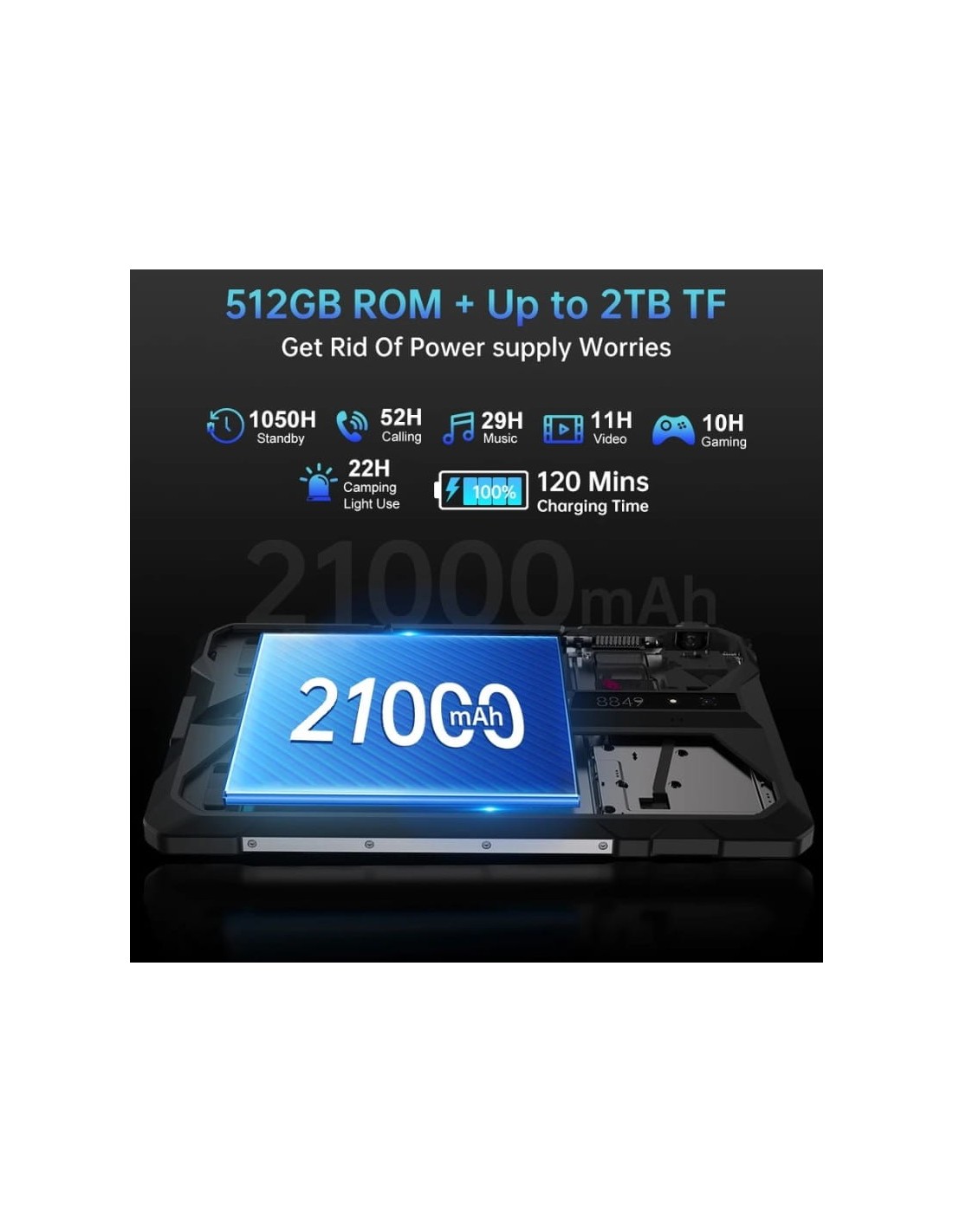 Unihertz 8849 Tank Pad E en Logroño