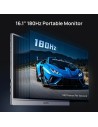 Monitor portátil Arzopa Z3FC con funda 16,1 pulgadas 2K IPS 180Hz 9ms
