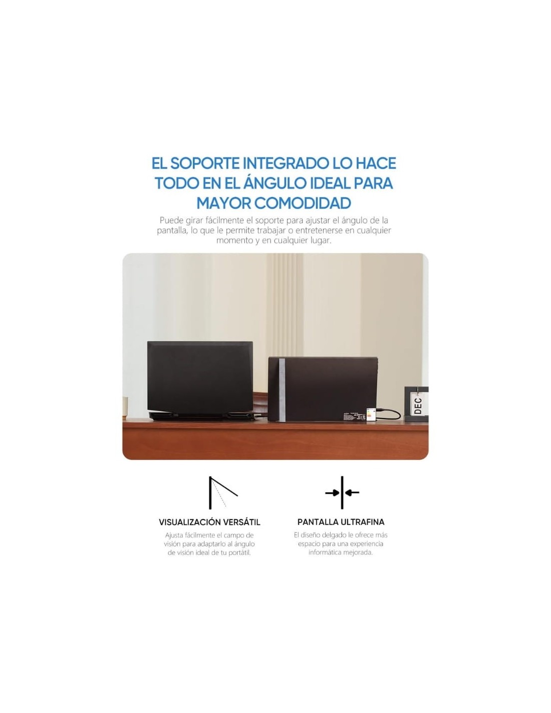 Monitor portátil Arzopa Z1FC Gris con funda 16,1 pulgadas Full HD IPS 