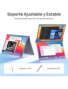 Monitor portátil Arzopa E1 Dual Screen 15,6 pulgadas Full HD IPS 60Hz 2