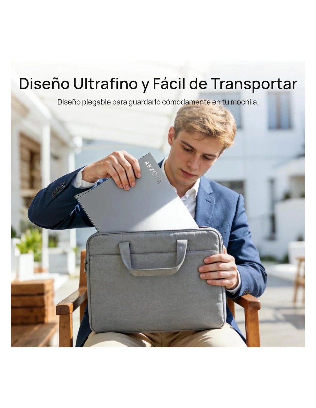 Monitor portátil Arzopa E1 Dual Screen 15,6 pulgadas Full HD IPS 60Hz