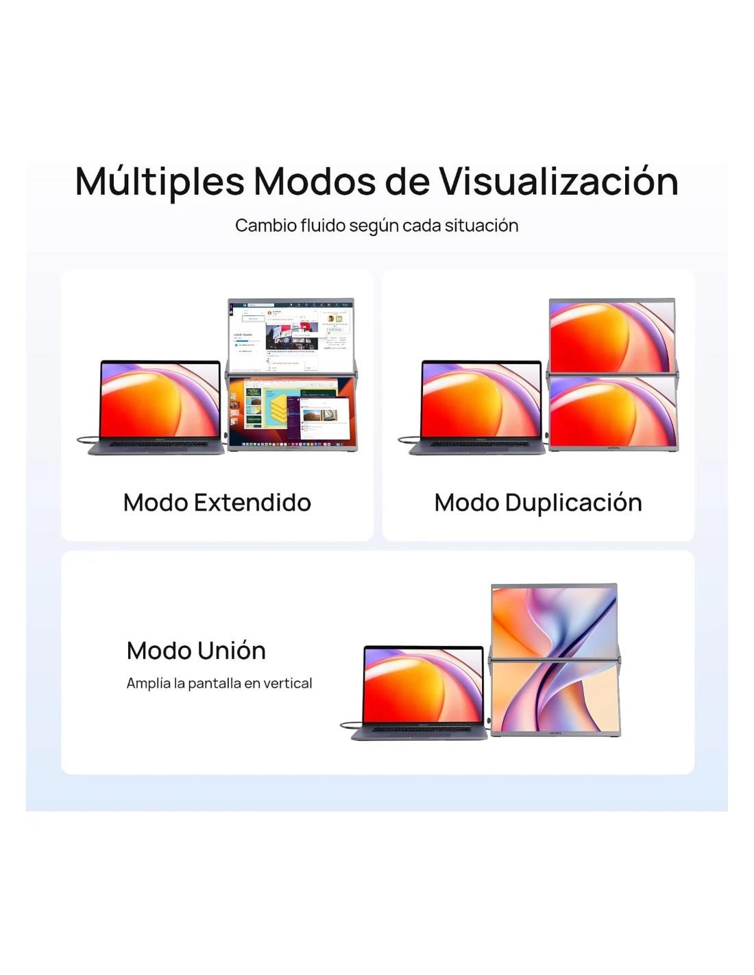 Monitor portátil Arzopa E1 Dual Screen 15,6 pulgadas Full HD IPS 60Hz