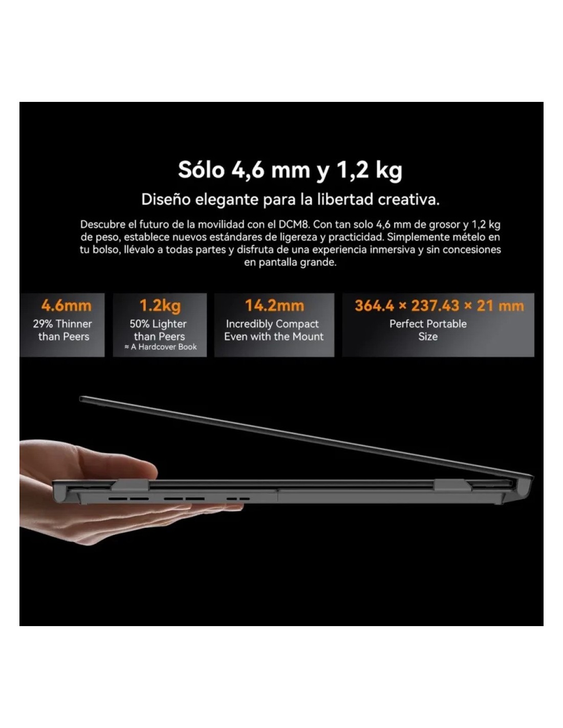 Monitor portátil Blackview DCM8 15,3 pulgadas IPS 60Hz 5ms en Logroño