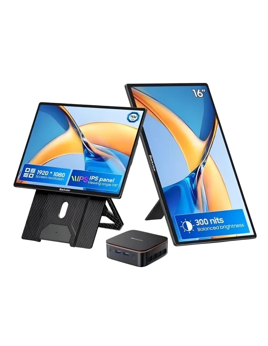 Monitor portátil Blackview Table 9 Full HD+ 16 pulgadas IPS 5ms USB-C