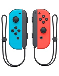 Mandos compatibles con Nintendo Switch Joy-Con Set Izq/Dcha Azul Neón/