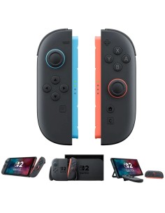 Mando inalámbrico Magnetic Set S2 compatible con Switch 2 Azul/Rojo Bl 2