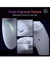 Gamepad EasySMX X20 Blanco con Botones Mecánicos para PC, Switch y Sma