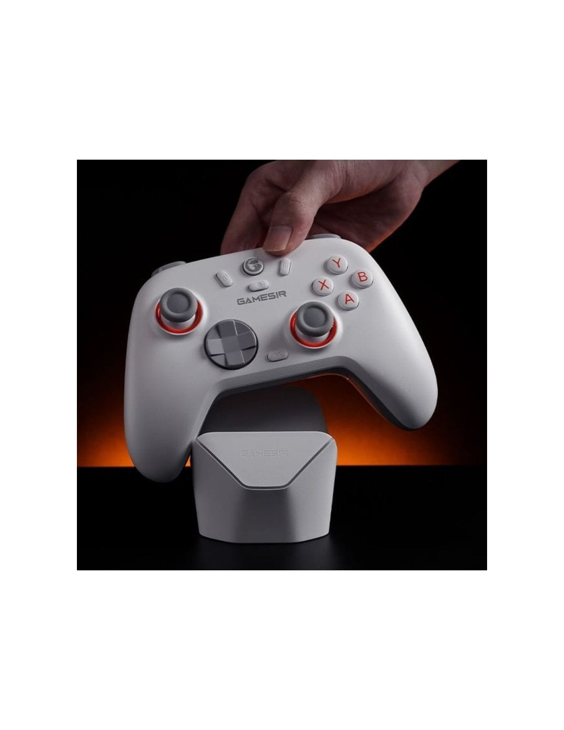 Mando inalámbrico GameSir Nova 2 Lite Gris PC/Switch/Android/iOS vibra