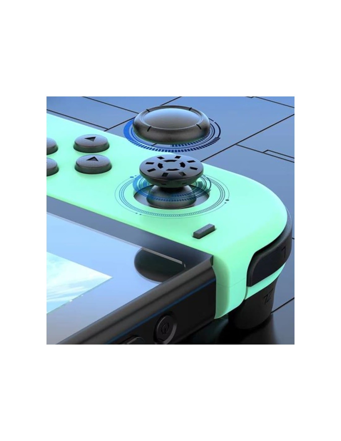 Mando J-C Set Izq/Dcha Azul/Rojo con RGB Switch 500mAh 15h en Logroño