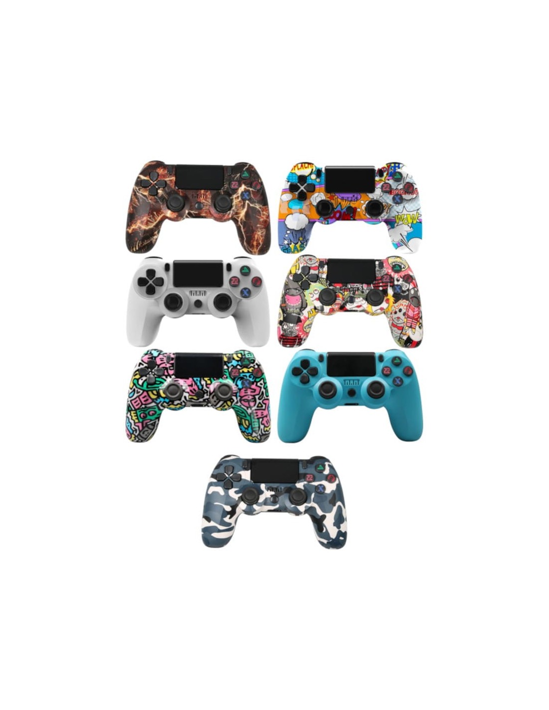 Mando PS4 Powergaming V2 Blanco Bluetooth en Logroño