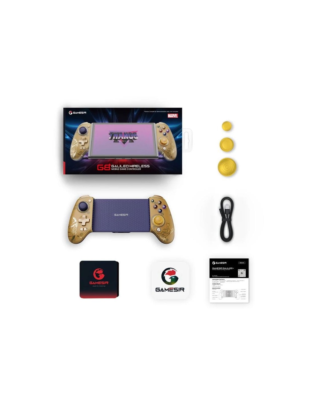 Gamepad Gamesir G8 Plus Thanos Android/iOS para smartphones Bluetooth 