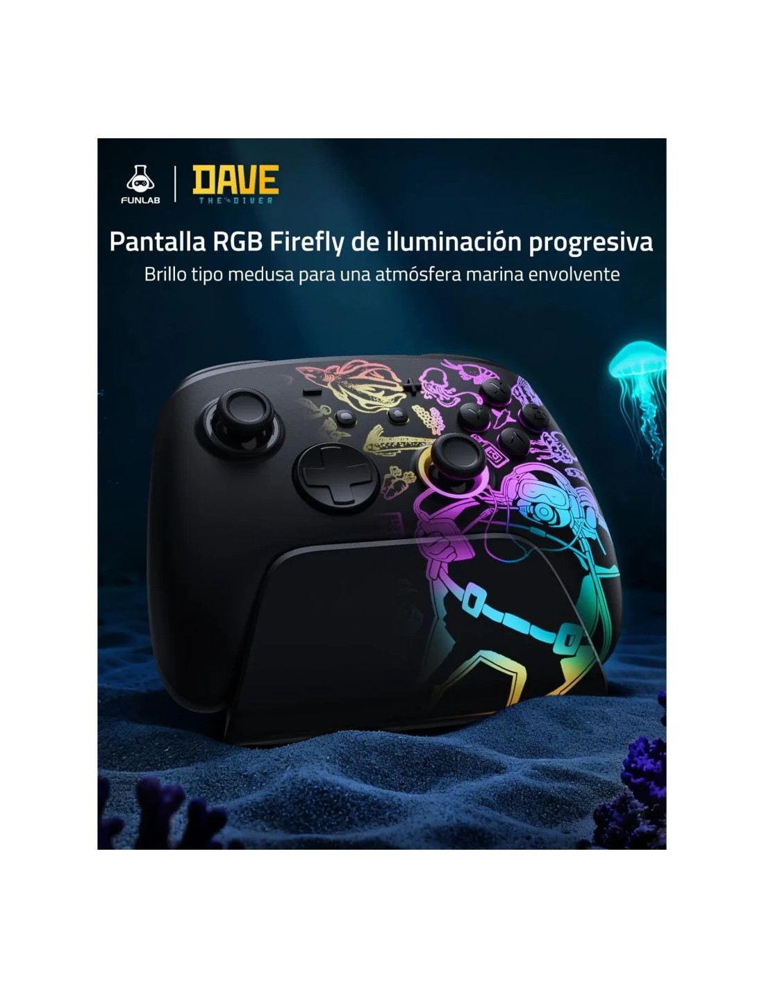 Mando Funlab Luminex Pro Wireless Switch With Charging Dock Dave Colla