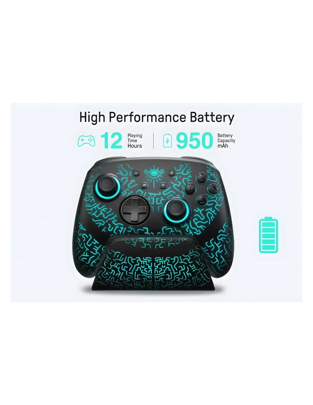 Mando inalámbrico FUNLAB Luminex Pro Wireless Switch Controller Dock M