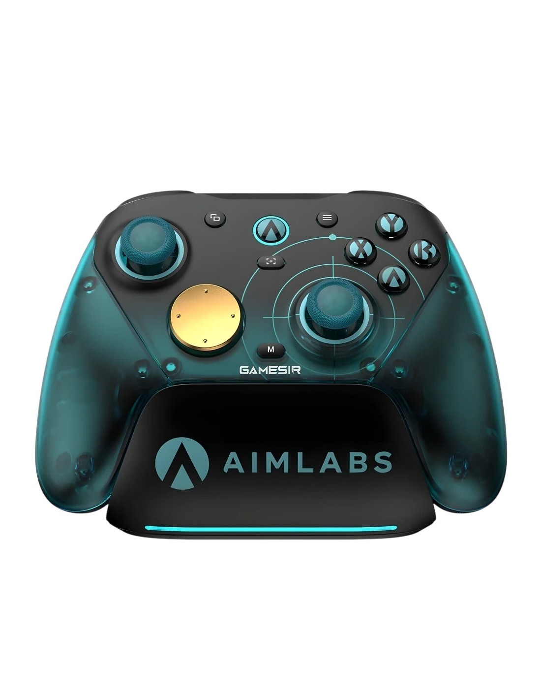 Mando inalámbrico GameSir G7 Pro 8K Aimlabs Edition Cian PC Bluetooth 
